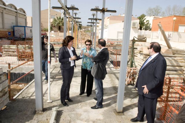 La alcaldesa visita el jueves obras en Molinos Marfagones, Los Dolores y Tentegorra - 1, Foto 1