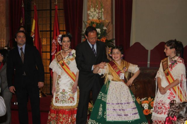El Alcalde recibe a las candidatas a Reina de la Huerta 2011 - 1, Foto 1