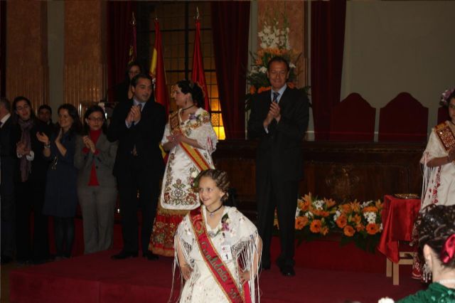 El Alcalde recibe a las candidatas a Reina de la Huerta 2011 - 2, Foto 2
