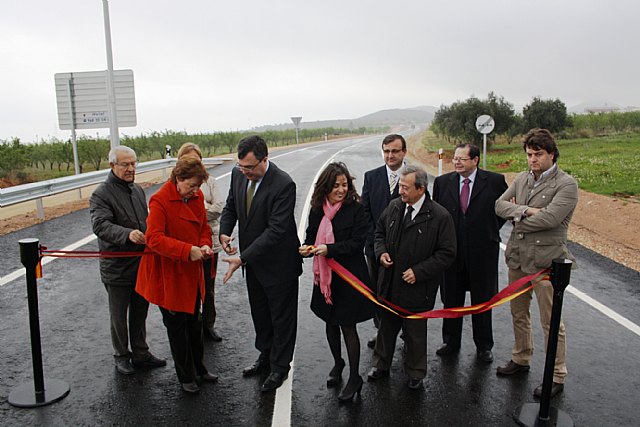 El Gobierno regional finaliza las obras de construcción de la nueva variante de Tallante en Cartagena - 1, Foto 1