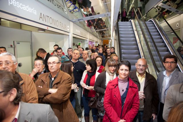 Clida acogida a la inauguracin del Mercado Cresta del Gallo, Foto 2