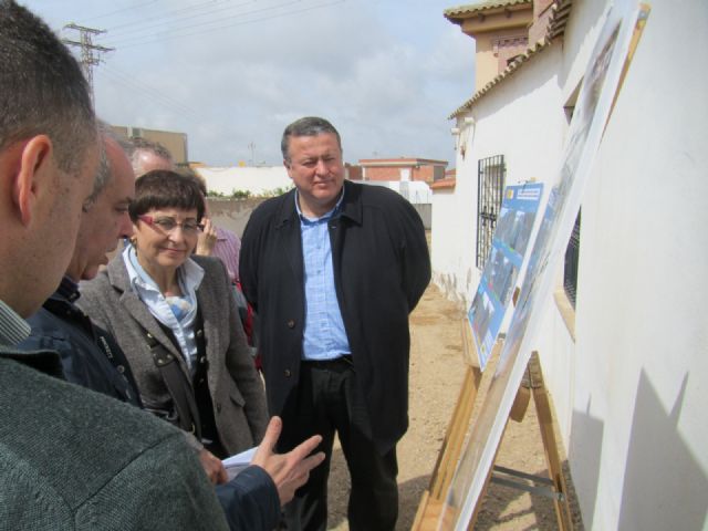 Visitan las obras de restauración y mejora de las ramblas de La Unión - 5, Foto 5