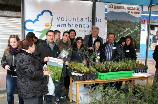 'Montes' celebra el Día Mundial Forestal, repartiendo 800 plantas entre los ciudadanos - 2, Foto 2