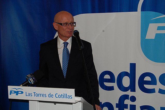 Mayor Oreja invitado de honor en el acto oficial de presentación de Domingo Coronado en las próximas elecciones a la Alcadía de Las Torres de Cotillas - 3, Foto 3
