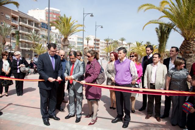 Blaya y Ballesta inauguran los paseos marítimos de Mazarrón - 2, Foto 2