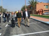 Valcrcel inaugura las avenidas cristo de los mineros y de portmn en La Unin