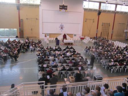 Cientos de voluntarios de la caridad participan en el Encuentro Diocesano convocado por el Obispo de Cartagena - 1, Foto 1