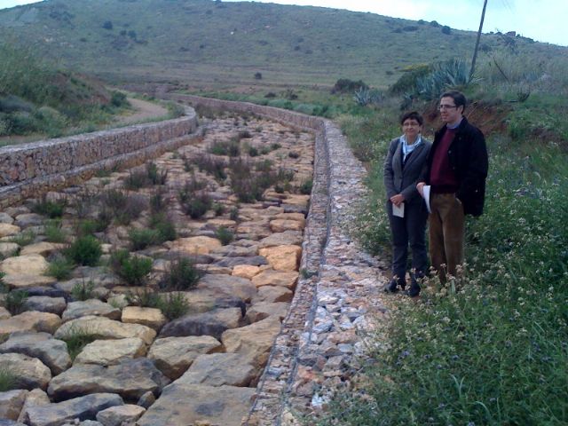 La CHS invierte 1,6 millones de € en evitar avenidas en las ramblas de la diputación cartagenera de Beal - 2, Foto 2