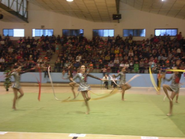 La Competición Interescuelas de Gimnasia Rítmica contó con doscientas cuarenta gimnastas de Lorca, Alhama y Totana, Foto 3