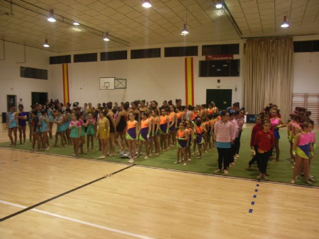 Interschools Competition Rhythmic Gymnastics gymnasts had two hundred forty of Lorca, Totana and Alhama, Foto 4