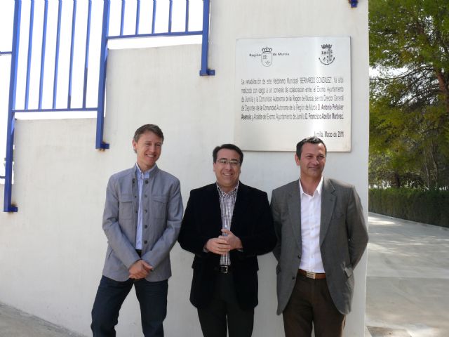 Inaugurado el velódromo de la estacada que lleva el nombre del ciclista jumillano Bernardo González - 1, Foto 1