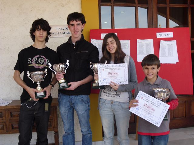 El Club Ajedrez Lorca triunfa en el Regional de Edades - 1, Foto 1