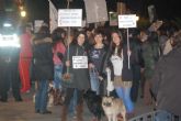 La asociacion '4 patas Jumilla' particip en la manifestacion de Murcia contra el maltrato animal