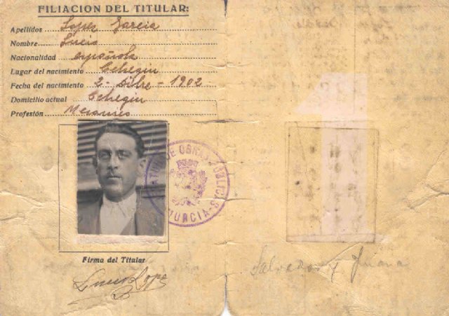 El ceheginero Lucio López obtuvo el carnet de conducir número 1 de la Región de Murcia - 1, Foto 1