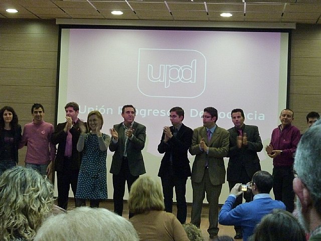 UPyD Caravaca estuvo presente en el acto de proclamación de candidatos donde intervino Rosa Diez. - 1, Foto 1