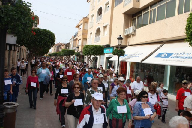 Más de 400 personas participan en la I marcha por la vida de Torre-Pacheco - 1, Foto 1