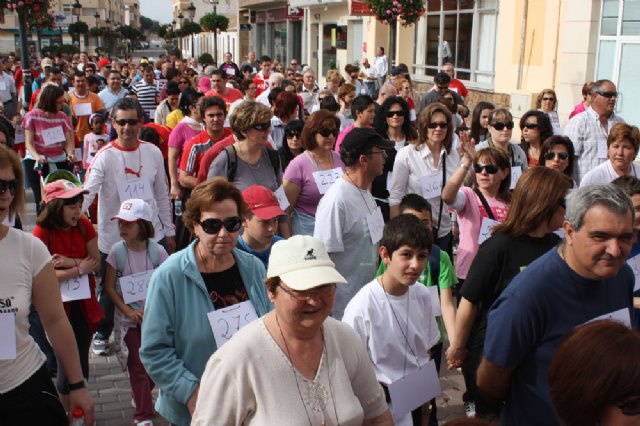 Más de 400 personas participan en la I marcha por la vida de Torre-Pacheco - 3, Foto 3