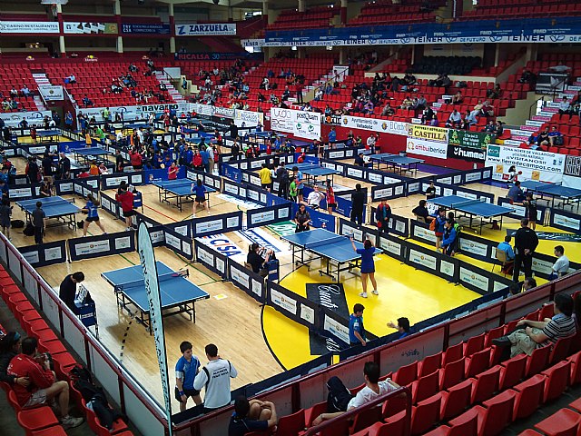 Tenis de Mesa. Torneo estatal. Muy buena actuacion de los dos totaneros en Valladolid, Foto 1