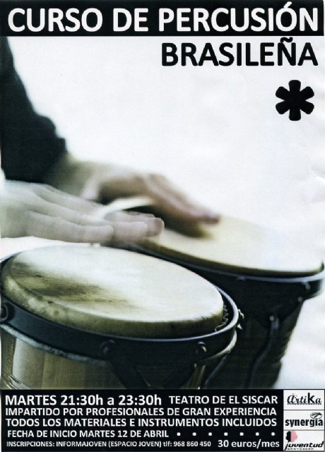La percusión brasileña llega a Santomera - 1, Foto 1