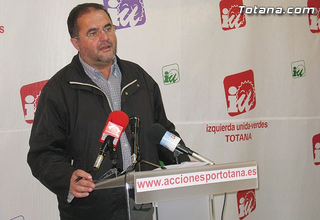 IU-Verdes: La renuncia de Martínez Andreo está forzada por el PP en Murcia, que lo ha echado sin contemplaciones - 1, Foto 1