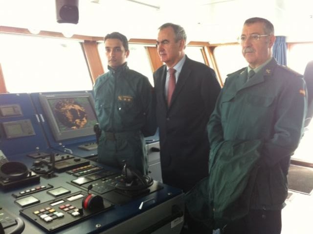 Atraca el nuevo buque oceánico de la Guardia Civil Río Segura - 3, Foto 3