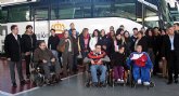 Ocho autobuses del Parque Mvil comienzan este fin de semana a prestar servicio a 3.600 personas con discapacidad
