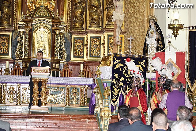 La Semana Santa de Totana comienza su cuenta atrás con la pronunciación del pregón - 1, Foto 1