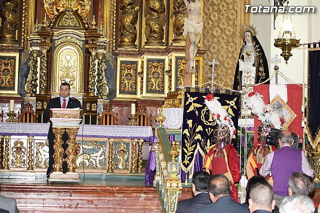 La Semana Santa de Totana begins its countdown with the pronunciation of the proclamation, Foto 1