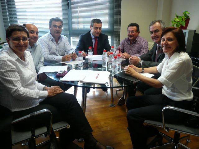 Josep Puxeu se compromete con Manuel Soler a agilizar el expediente de normalización del regadío consolidado - 1, Foto 1