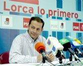 PSOE: 'Jódar está jugando con los sentimientos de los parados lorquinos con el anuncio de construcción de la mayor central solar en Lorca'