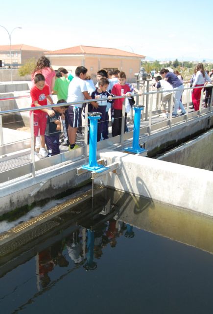 Los escolares de Las Torres de Cotillas aprenden cómo funciona la EDAR - 3, Foto 3
