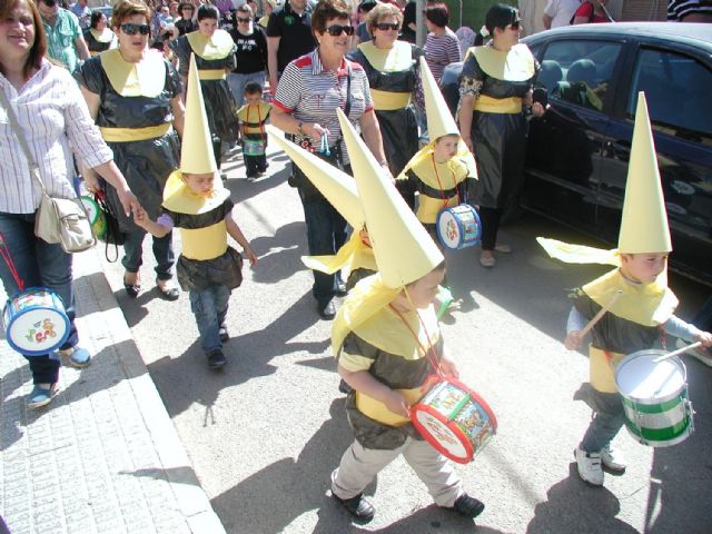Pequeños nazarenos, capirotes y manolas en La Aljorra - 2, Foto 2