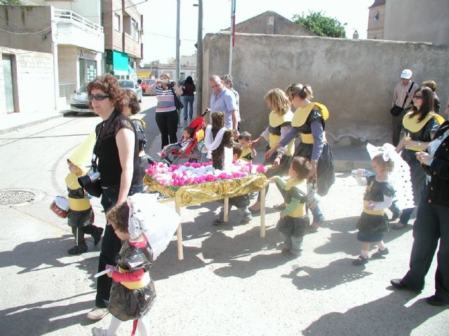 Pequeños nazarenos, capirotes y manolas en La Aljorra - 3, Foto 3
