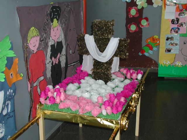 Pequeños nazarenos, capirotes y manolas en La Aljorra - 4, Foto 4