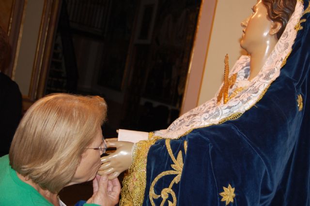 El blanco y el azul abre las procesiones de Semana Santa en Las Torres de Cotillas - 1, Foto 1