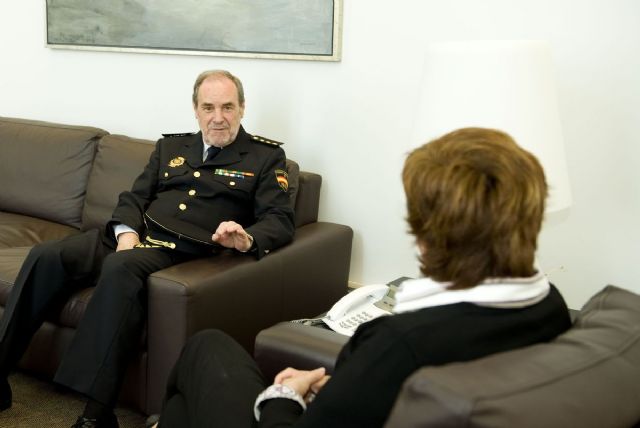 Los responsables de Guardia Civil y Policía Nacional en Cartagena se despiden de la alcaldesa - 1, Foto 1