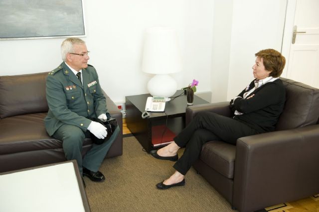 Los responsables de Guardia Civil y Policía Nacional en Cartagena se despiden de la alcaldesa - 2, Foto 2