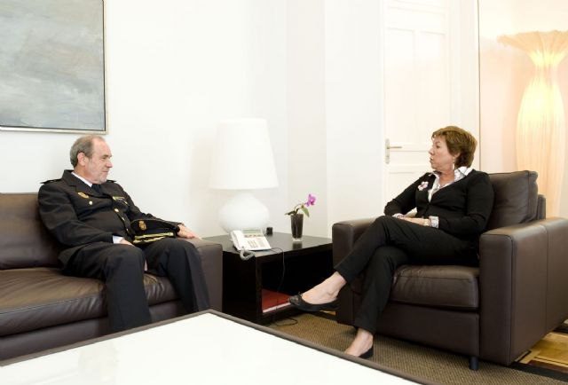 Los responsables de Guardia Civil y Policía Nacional en Cartagena se despiden de la alcaldesa - 3, Foto 3