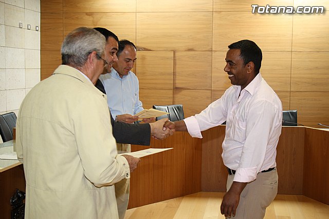 48 desempleados han obtenido la tarjeta profesional de la construccin cuya formacin ha sido impulsada por AEMCO en colaboracin con el ayuntamiento - 12