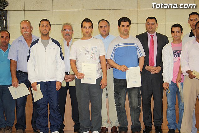 48 desempleados han obtenido la tarjeta profesional de la construccin cuya formacin ha sido impulsada por AEMCO en colaboracin con el ayuntamiento - 23
