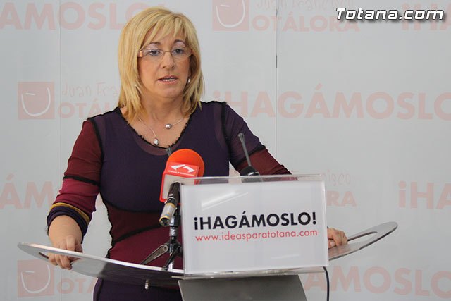 Rueda de prensa PSOE Totana sobre actualidad política municipal, Foto 1