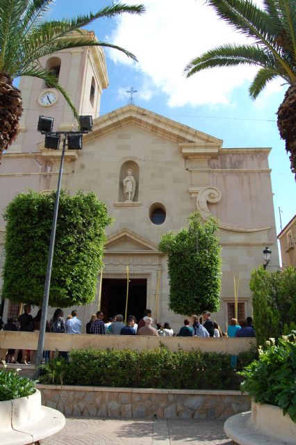 Las palmas del Domingo de Ramos inundan las calles de Lorquí - 1, Foto 1