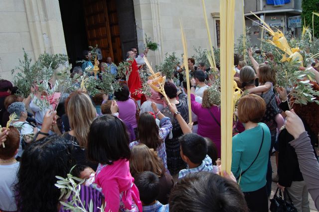 Las palmas del Domingo de Ramos inundan las calles de Lorquí - 2, Foto 2