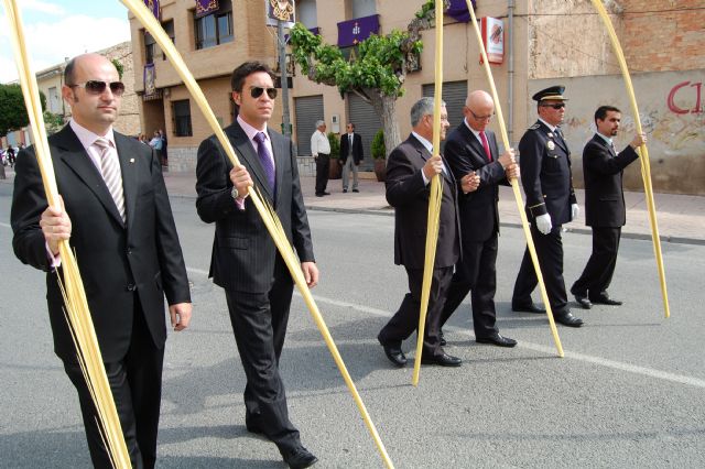 Las palmas y ramos de olivo toman las calles de Las Torres de Cotillas - 4, Foto 4