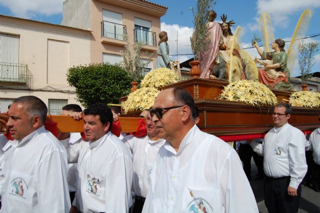 Las palmas y ramos de olivo toman las calles de Las Torres de Cotillas - 5, Foto 5