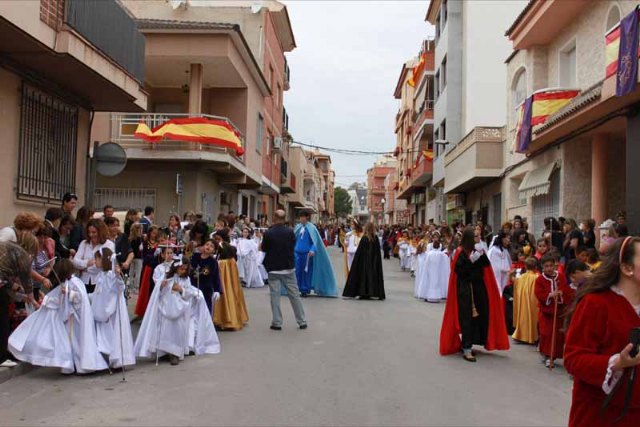Rotundo éxito de la primera procesion infantil de la Semana Santa de Archena - 3, Foto 3
