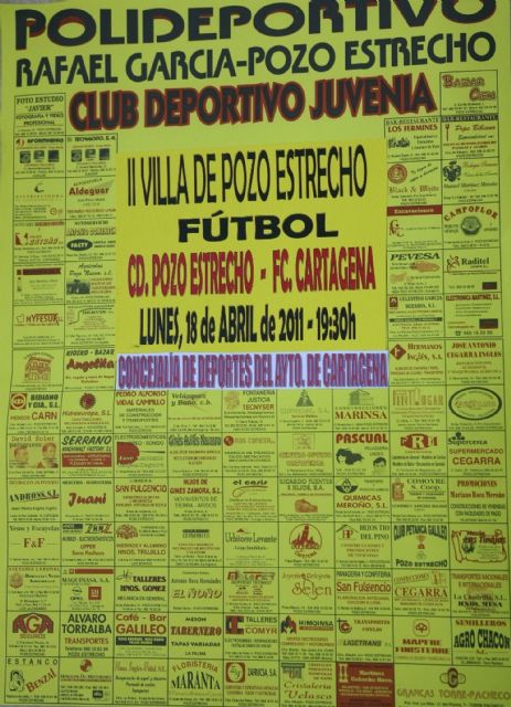 El F.C. Cartagena disputa el torneo II Villa de Pozo Estrecho de fútbol - 1, Foto 1