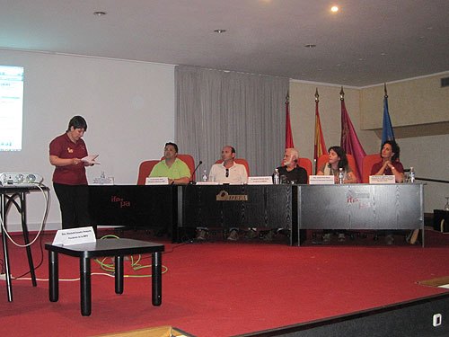 Feder Murcia visita el stand de la Asociación Murciana de Terapias Ecuestres en la feria Equimur'11 - 2, Foto 2