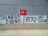 El cien por cien de los trabajadores de Sánchez Cano y Golosinas Vidal secundan la huelga convocada por UGT, CCOO y USO