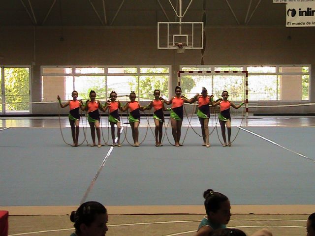 Las alumnas de la Escuela Deportiva Municipal de Gimnasia Rítmica participaron en la Competición Interescuelas de Lorca, Foto 2